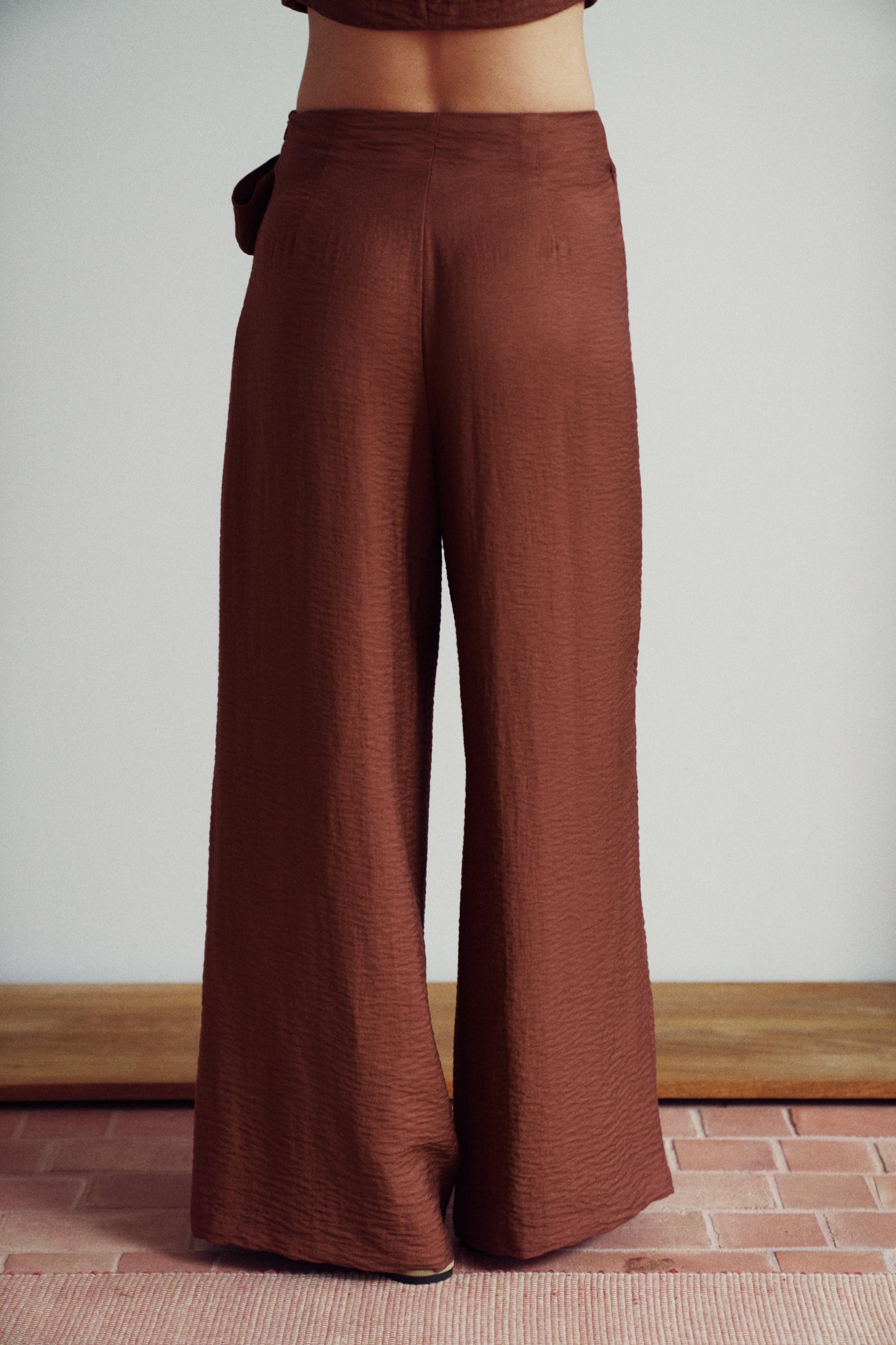 TIED PAREO PANTS